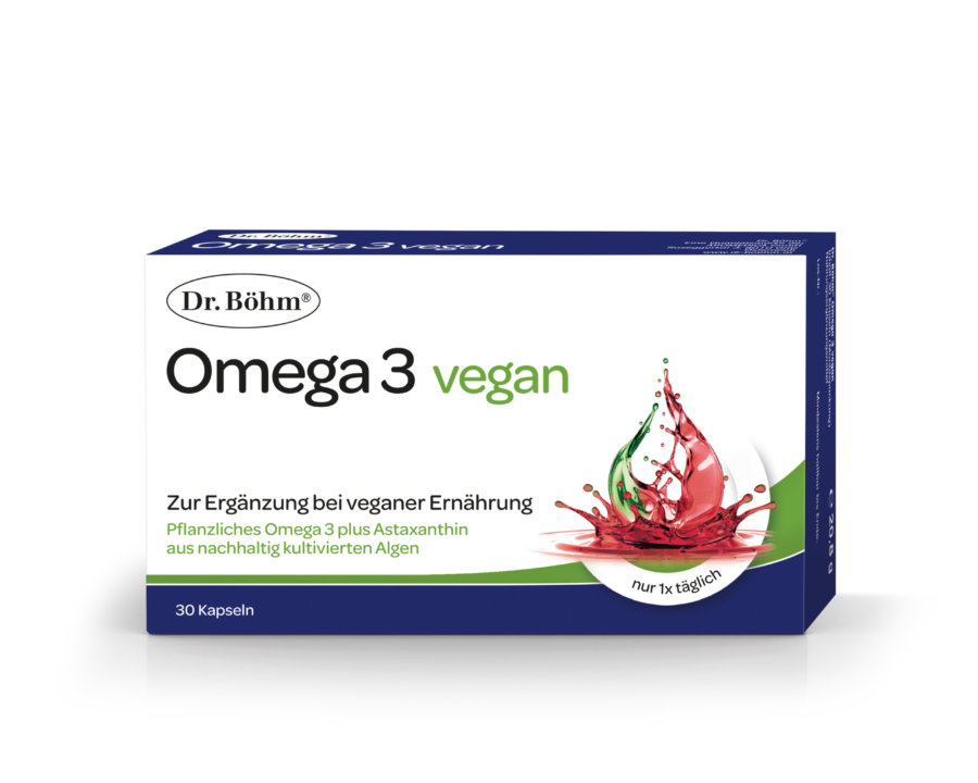 Dr. Böhm® Omega 3 vegan Kapseln, Nahrungsergänzungsmittel