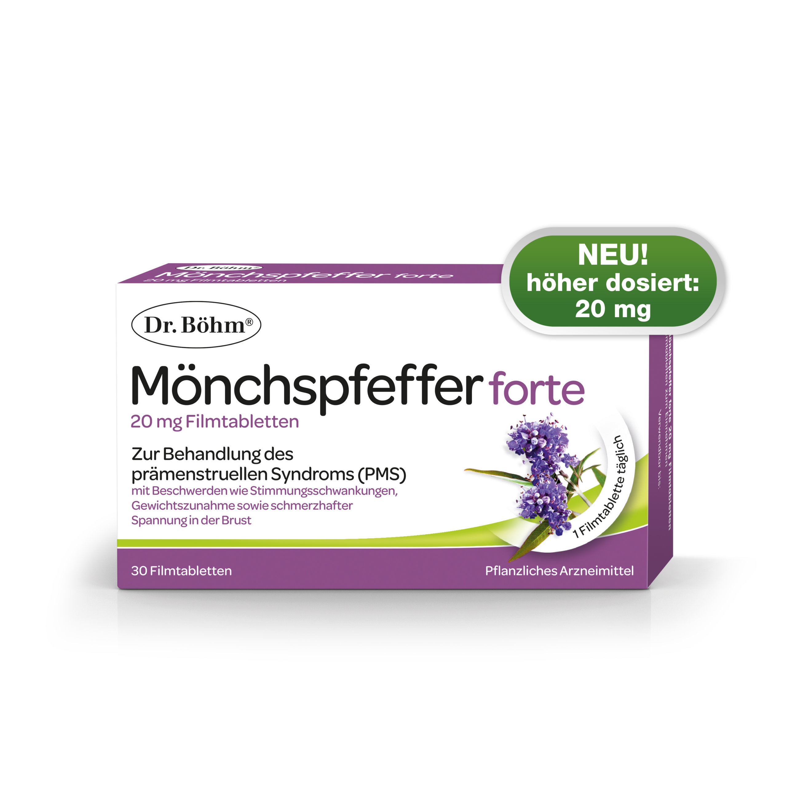 Dr. Böhm® Mönchspfeffer forte 20 mg Filmtabletten