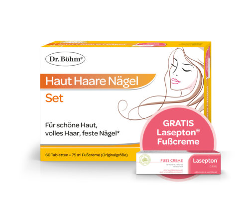 Dr. Böhm® Haut Haare Nägel jetzt mit GRATIS Fußcreme