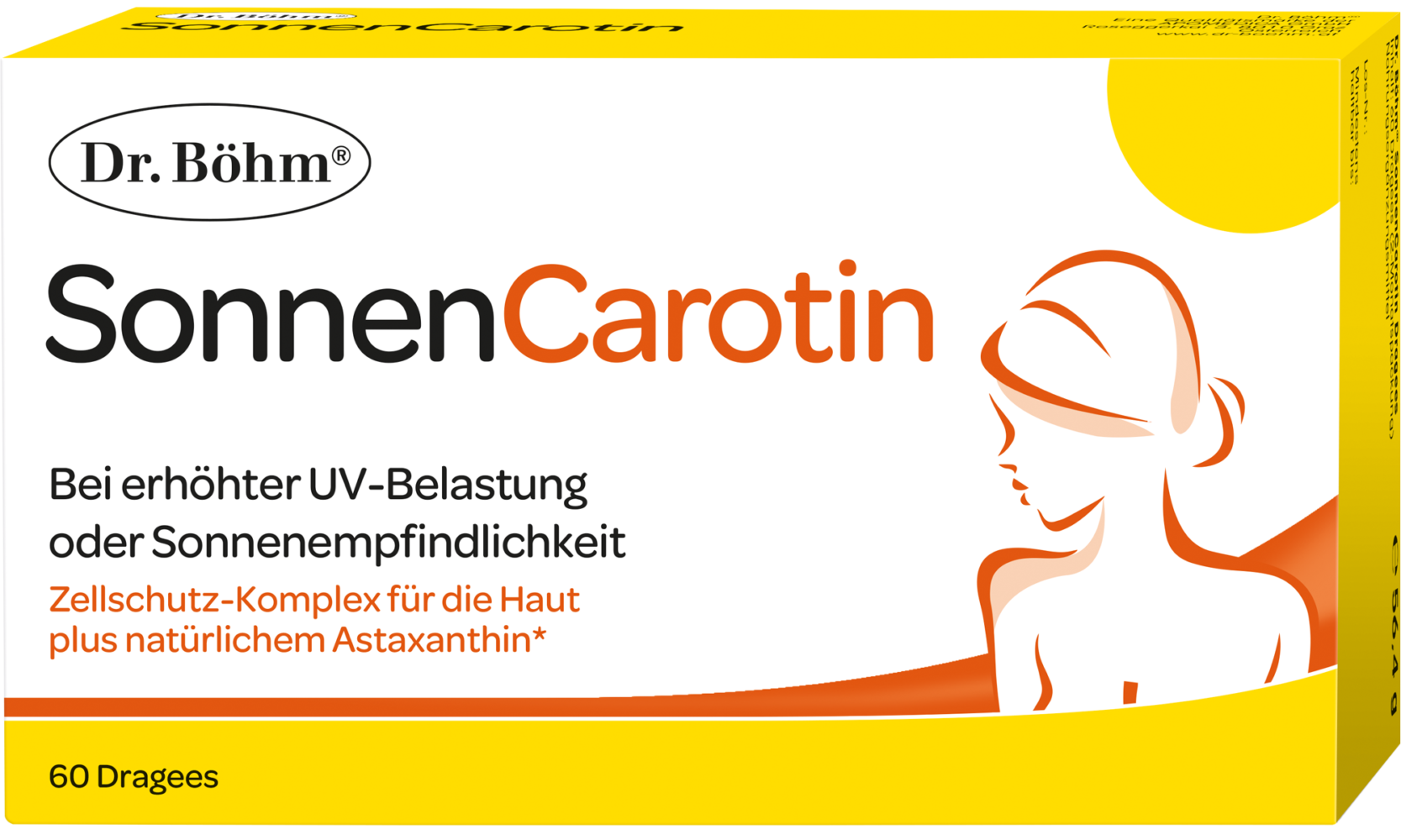 Dr. Böhm® SonnenCarotin Dragees - bei erhöhter UV-Belastung und Sonnenempfindlichkeit